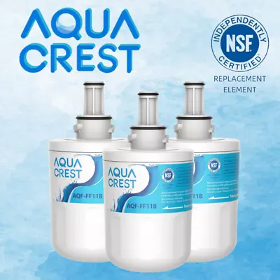 AQUA CREST DA29-00003G Fridge Water Filter Compatible With Samsung (3) • £24.99