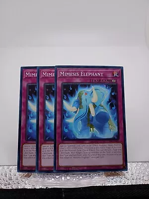 3x Yugioh! Mimesis Elephant - POTE-EN085 - Common - 1st Edition Near Mint • $1.99