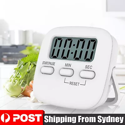 Electronic Kitchen Timer LCD Digital Timer Loud Alarm Count Down 99 Minute Egg • $7.94