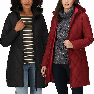 £34.98 • Buy Regatta Womens Fritha II Insulated Hooded Warm Winter Parka Jacket Coat