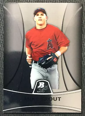 2010 Bowman Platinum #PP5 Mike Trout Los Angeles Angels RC Rookie MINT • $44.99