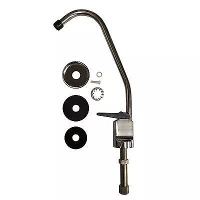 £9.99 • Buy Chrome Push Button Faucet Tap For Undersink Drinking Water Filter System