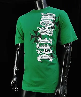 New Mob-Inc Skate Co. Classic Choper Logo Green Mens T Shirt  • $7.19