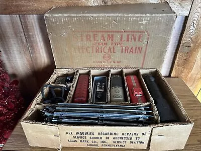 Antique Marx Steam Line Electric Steam Type Train • $65