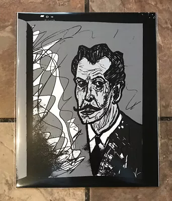 Vincent Price Horror Thriller 8x10 Pop Art Print Movie Hammer Fly Tingler Burton • $25