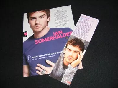 IAN SOMERHALDER Magazine Clippings   • $2.95