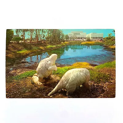 Postcard California Los Angeles CA Rancho La Brea Tar Pits 1960s Unposted Chrome • $4