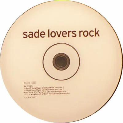 Sade : Lovers Rock CD • $5.37