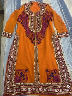 Indian Pakistani Embroidered Ladies Trouser Suit 3 Piece *Worn Only Once* • £20