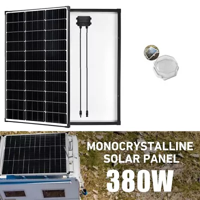 400W 380W Solar Panel 12V Mono 380 Watt Caravan Camping Power Battery Charging • $155