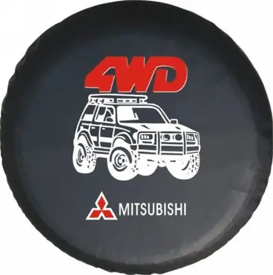 Car Spare Tire Cover For Mitsubishi 4WD Soft Vinyl Protector Tire Covers 28  29  • $32.98