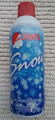 $9.99 • Buy Santa Snow Spray Aerosol- 9oz For Crafts Windows Decorations NEW
