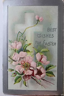 Easter Best Wishes Postcard Old Vintage Card View Standard Souvenir Postal Post • $0.50