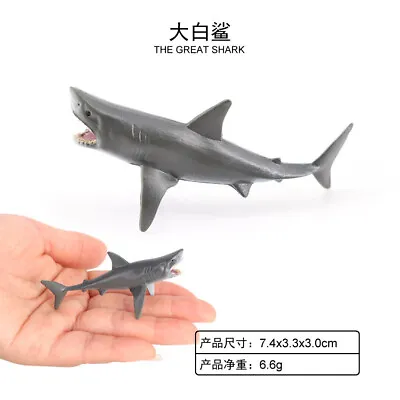 Mini Marine Animal Model Whale Shark Turtle Dolphin Small Animal Toy Model • $14.74