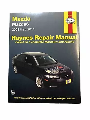 Mazda 6 2003-2011 Shop Service Repair Manual Mazda6 Wiring Diagrams Engine Guide • $39.99