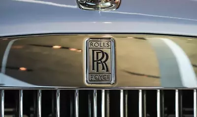 Early Rolls Royce Car RR Badge Front Grill Radiator Hood Emblem Logo • $73.50