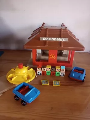 Vintage 1974 Playskool Familiar Places McDonalds PlaySet #430 Restaurant Set  • $40