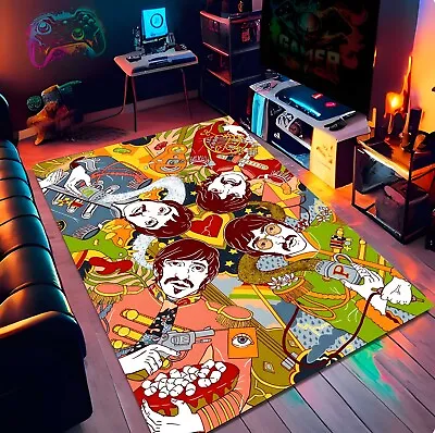 The Beatles The Beatles Rug The Beatles Gift Music Rug Guitar Rug Fan Rug • $17.67