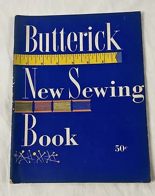 1952 Butterick New Sewing Book • $9