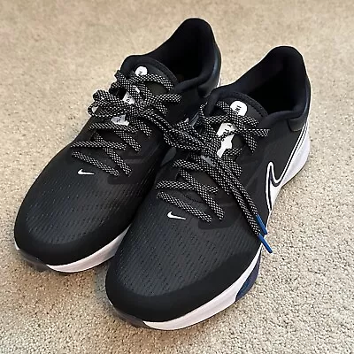 Nike Air Zoom Infinity Tour Next% Golf Shoes Black Blue Men’s Sz 9.5 DM8446-014 • $74.95