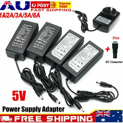 $11.68 • Buy DC 5V Switch Power Supply Transformer Wall Plug Converter Adapter Charger AU