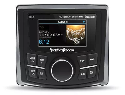 Rockford Fosgate Marine Motorsports Digital Media Receiver 2.7  Display PMX-3 • $449.99