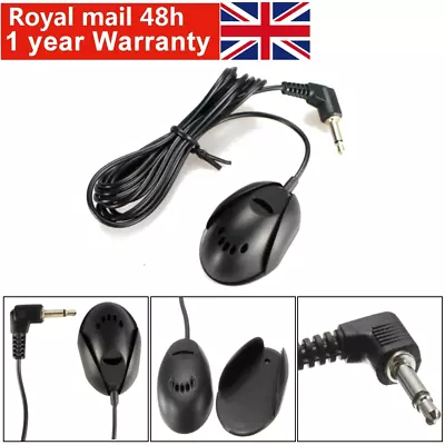 £3.99 • Buy DC 3.5mm External Microphone Plug Stereo Sound For Car Stereo Radio HU GPS PC 3m