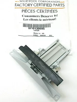 OEM Whirlpool WPW10130695 W10130695 Dishwasher Door Latch • $31.78