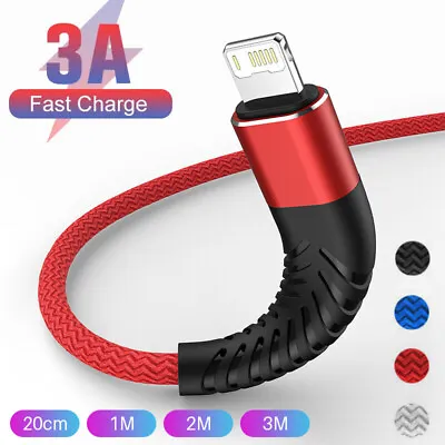 $7.29 • Buy 1M 2M 3M Fast Charge USB Charger Cord & Data Sync Cable For Apple IPhone IPad AU