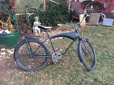 Vintage 1950 Shelby  Airflo Deluxe Bicycle With Gas Tank • $540