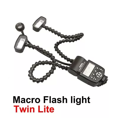 K808 Macro Twin Lite Flash K-808 Professional Macro Ring Flash Light For DSLR • $169