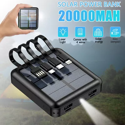 20000mAh Mini Power Bank UltraThin USB External Battery Backup Charger Portable • $12.72