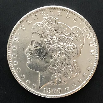 1890 P Morgan Silver Dollar BU • $4.25