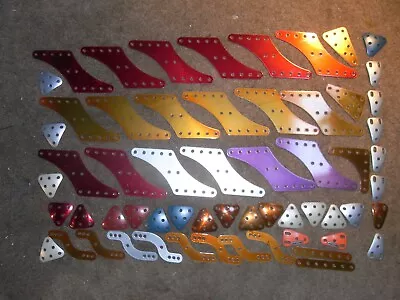 Meccano Motor Cycle Side Frames + Triangular Curved Sections • £0.99