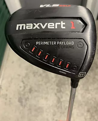 VLS Golf Maxvert Driver 11 Degree Right Handed Graphite Senior Flex With Cover • $426.57