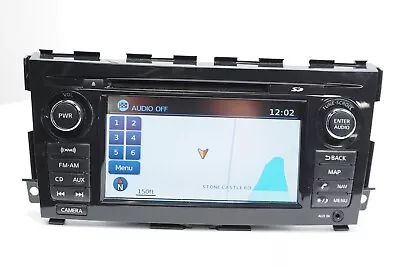 NISSAN ALTIMA Radio Navigation NAV Unit AM-FM Tuner CD GPS OEM 2013 2014 • $239.99