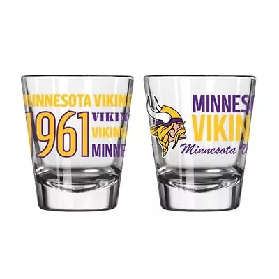 Minnesota Vikings Boelter NFL Spirit 2oz Shot Glass(1) • $14.99