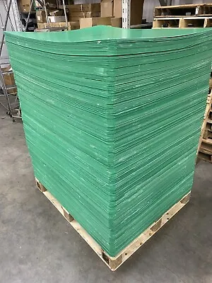 $1500 • Buy 1/8  CORRUGATED PLASTIC PALLET PADS (500 Sheets Per Pallet) 39.5  X 47.75  GREEN