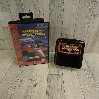 Virtua Racing Sega Genesis No Manual Case Cart Only 3D Formula One VR Acropolis • $27.99