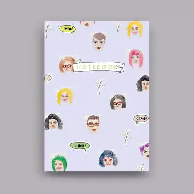 A5 Bullet Dot Journal Notebook 40 Pages - Diversity • $15