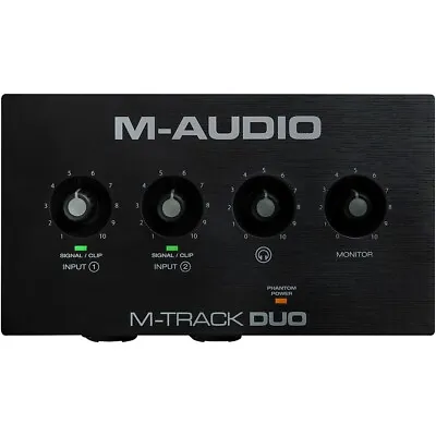 M-Audio M-Track Duo 2-Channel USB Audio Interface • $69