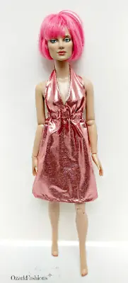 16  Tonner Doll ROSE GOLD SHORT Party Dress For Tyler Wentworth Ellowyne • $10