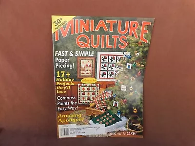 Miniature Quilts Magazine Issue 21 1996 • $3.99