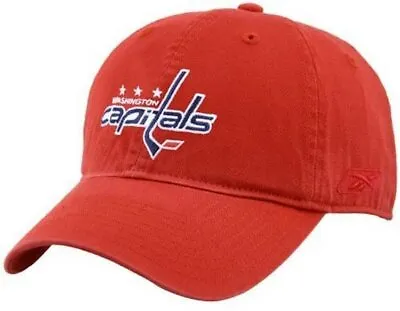 Reebok NHL Washington Capitals Adjustable Hat Slouch Cap New With Flaw/Stains • $12