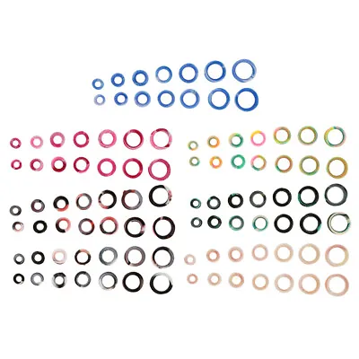 14Pcs Soft Silicone Ear   Tunnels Plugs Gauges Expander Stretching Kits • £6.77