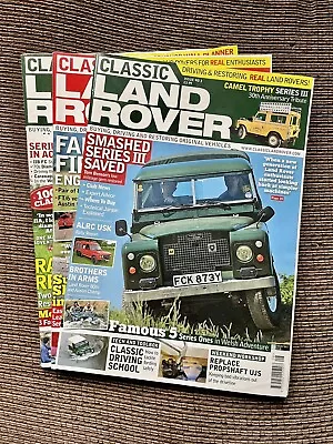 Classic Land Rover Magazine Bundle 2013 • £12.99