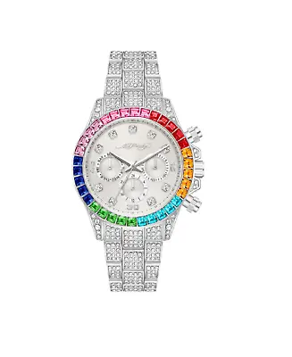 Ed Hardy Ladies Silver/Silver Plain Watch Analog • $24.99