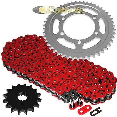 $51.24 • Buy Red O-Ring Drive Chain & Sprockets Kit For Yamaha R6S YZF-R6S 2006 2007 08 2009