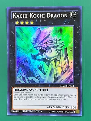 Kachi Kochi Dragon MACR-ENSE1 Super Rare Limited Edition [7] • $1.25