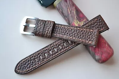 Handmade Leather Watch Strap 18mm 20mm 22mm 24mm 26mm Watch Band Wristwatch Band • £53.03